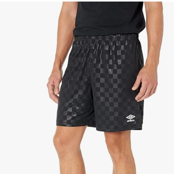 Umbro Checkered Drawstring Shorts - 7" inseam - Picture 7 of 8